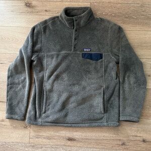 Patagonia gray quarter snap Fleece Pullover